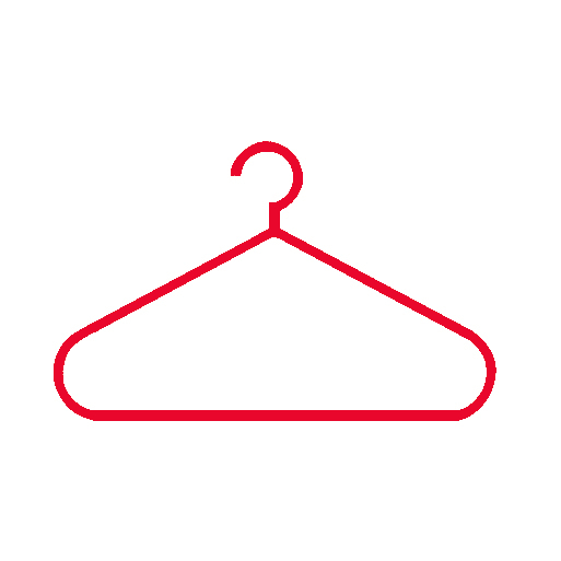 Metal, Plastic, and Wooden Hanger for any apparel.